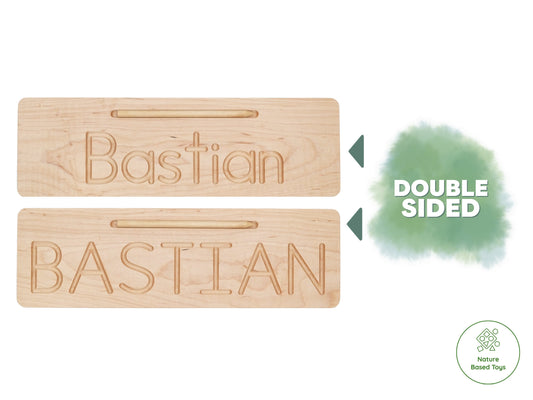 Personalized Wooden Name - Double sided Name
