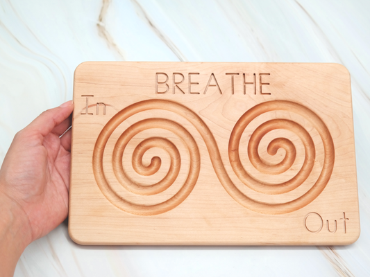 Breathe in and out Board, Finger Labyrinth