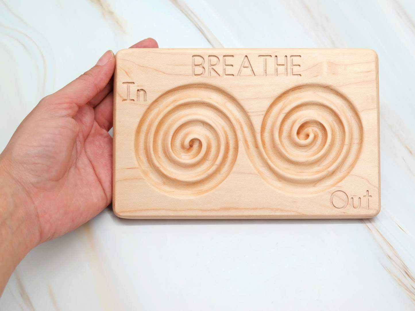 Breathe in and out Board, Finger Labyrinth