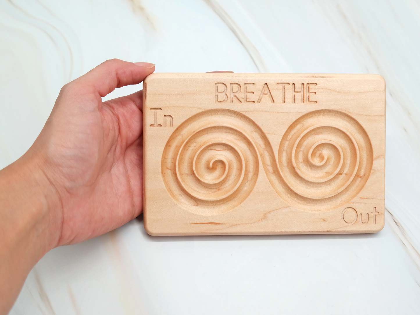 Breathe in and out Board, Finger Labyrinth