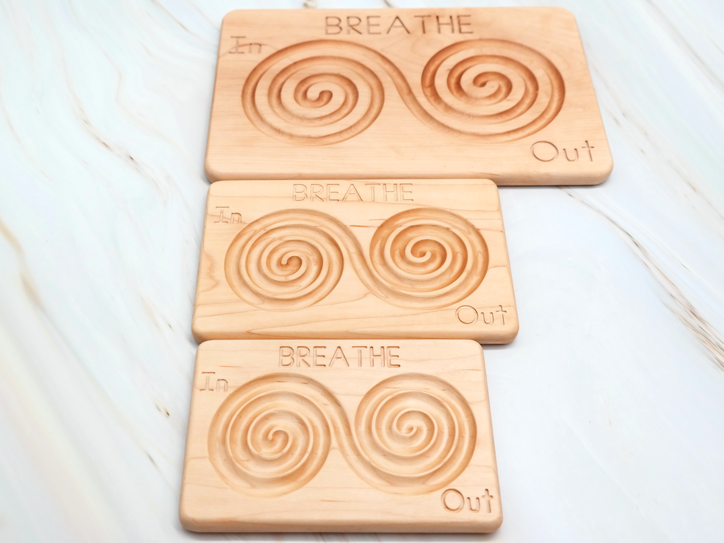 Breathe in and out Board, Finger Labyrinth