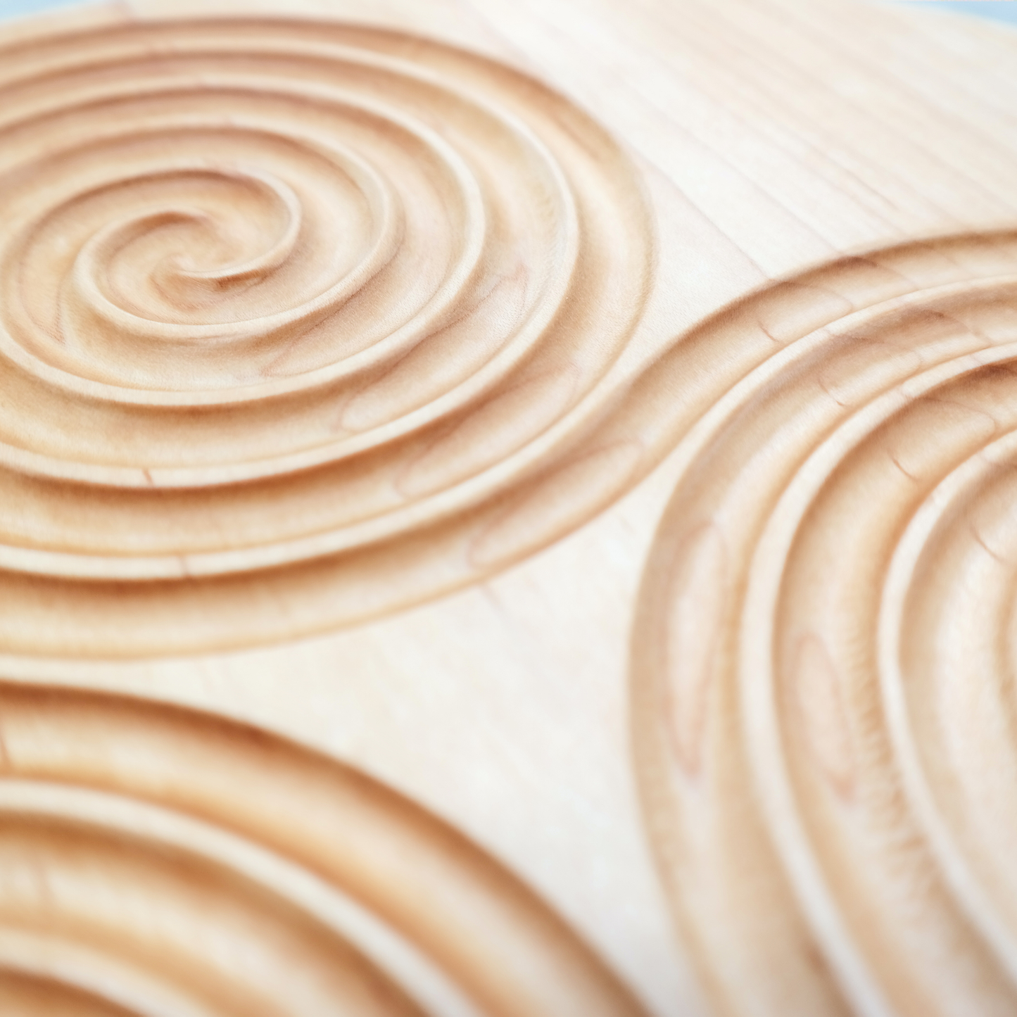 Triskelion Finger Labyrinth, Wooden Labyrinth for Meditation and prayer, Labyrinth as a tool for Peace corner