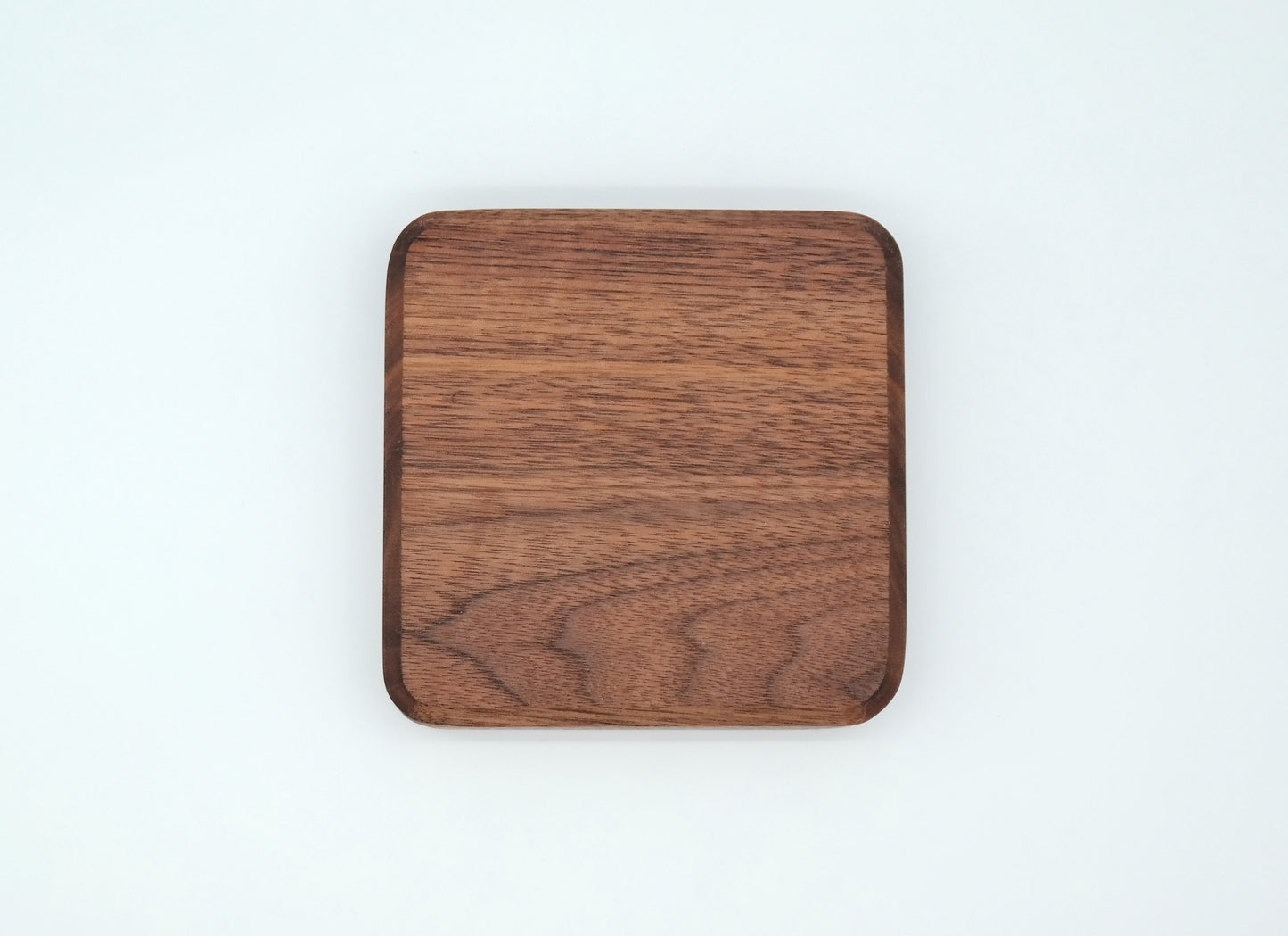 Square tray, Walnut Catch All Tray, Wooden Valet tray, Nightstand tray, Ring Dish, Wooden Jewelry Tray, Anniversary Gift, Gift for Husband