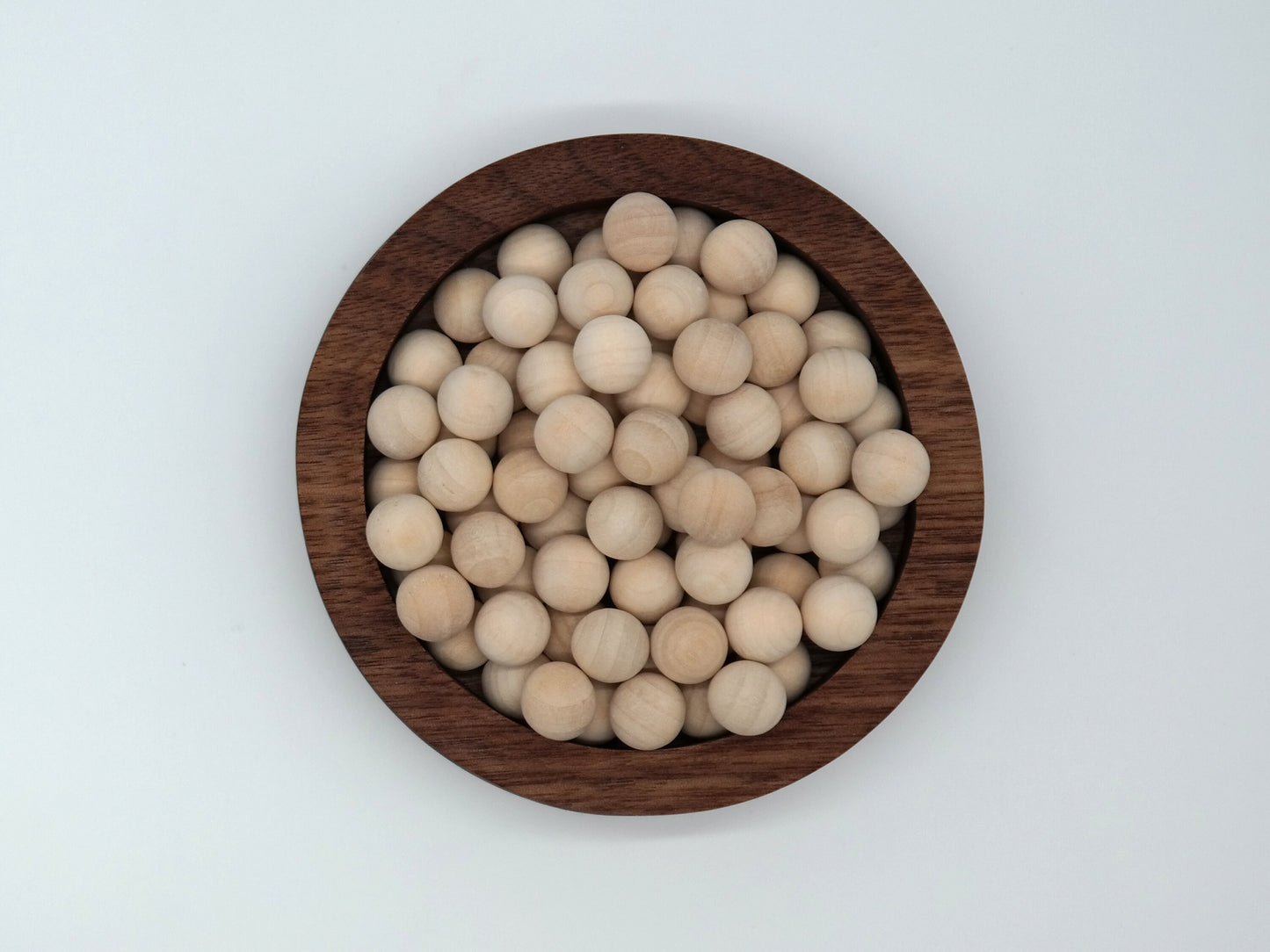 Wooden Balls For Crafts - Unfinished Round Wood Balls - 1/2 Inch