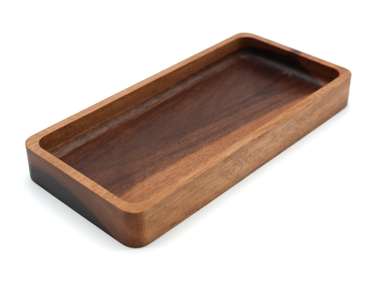 Catch All Tray, Walnut Tray, Wood Valet Tray, Walnut Catch All Tray, Wooden Valet tray, Wooden Jewelry Tray, Rectangle wooden Tray