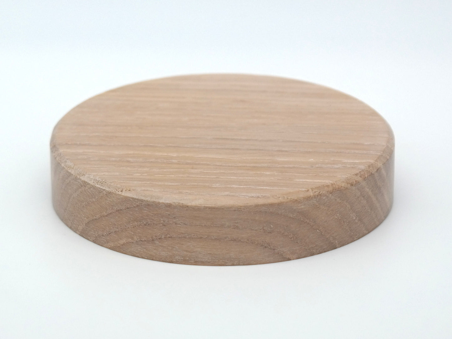 Oak Catchall, Cerused Oak, White Oak Tray, Oak Tray, Wooden Oak tray, Round Tray, Ring Dish,  Nightstand tray, Wooden Valet tray