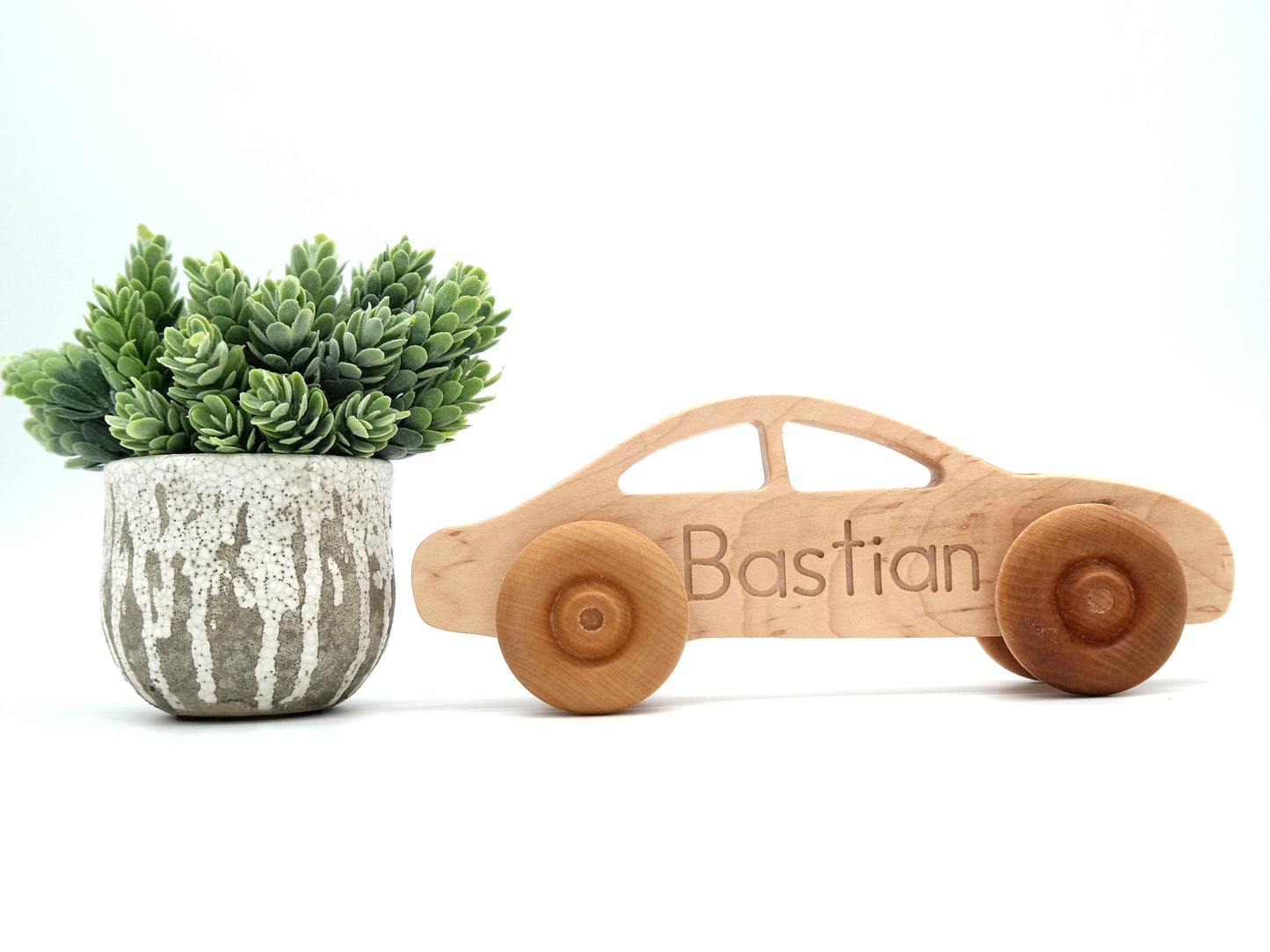 Montessori Wooden Car - Customizable