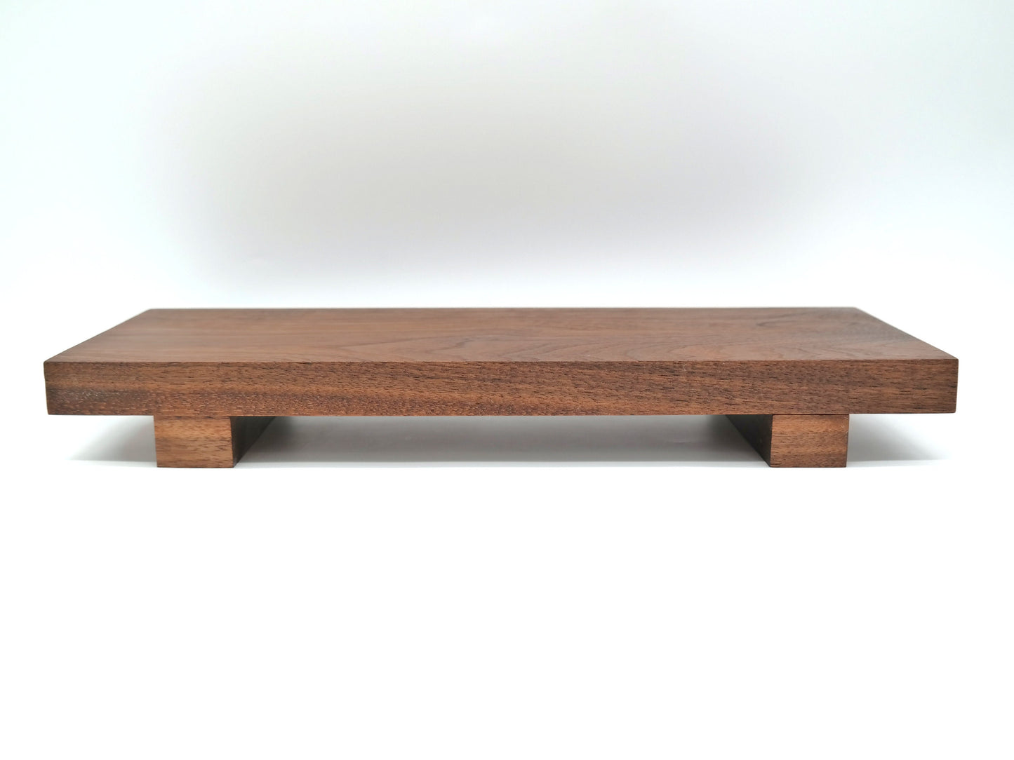 Bathroom soap tray, Walnut Riser, Decorative Trays, Riser Display, Wood Pedestal Stand, Riser for Kitchen, Sink Decor, Wooden Soap Stand