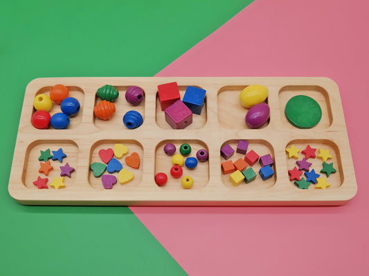 Montessori Sorting Tray