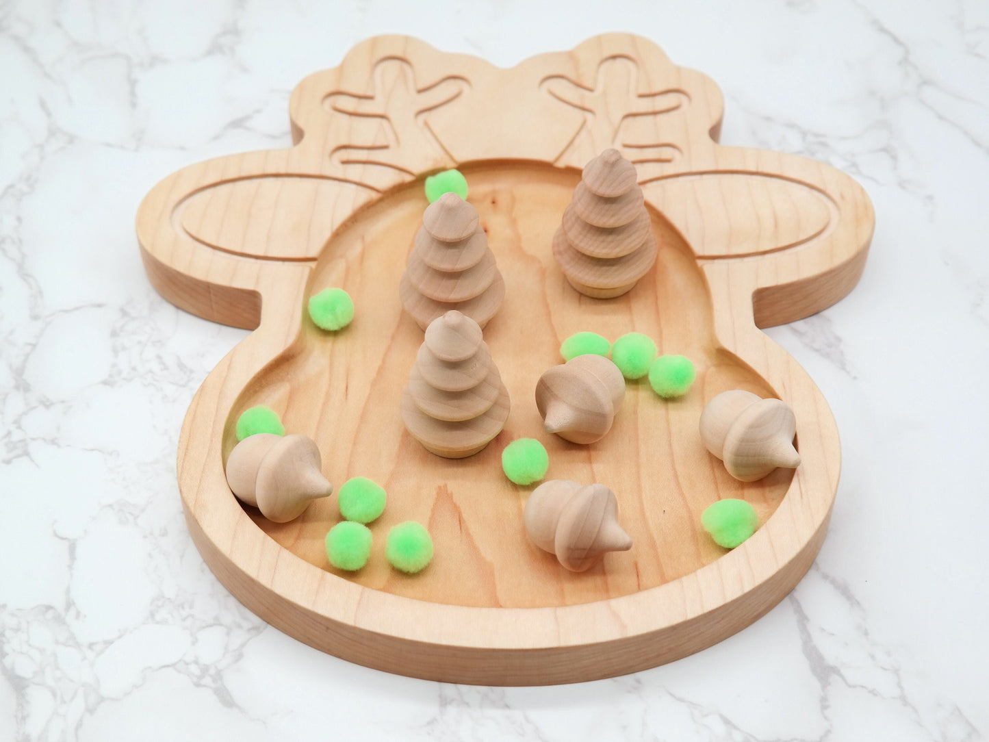 Reindeer Sensory Tray - Sorting Tray