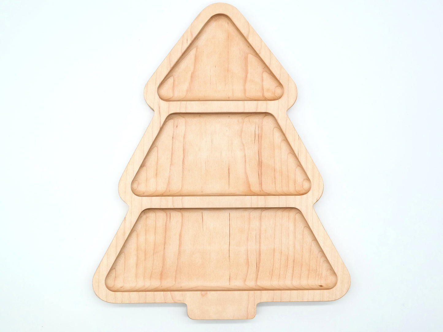 Christmas Tree Sensory Tray - Sorting Tray