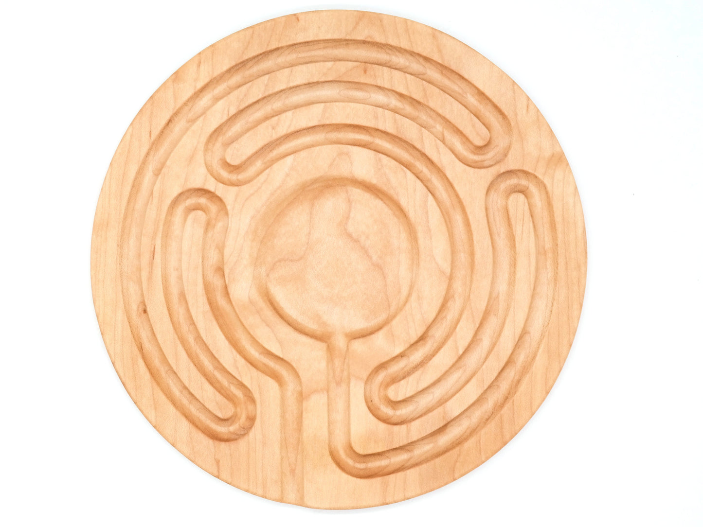 4 Circuit Labyrinth with 2.5 in Carved Center