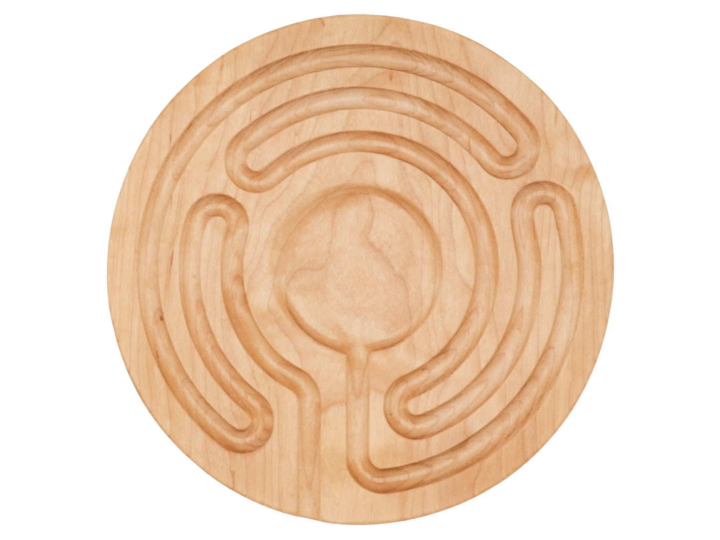 4 Circuit Labyrinth with 2.5 in Carved Center