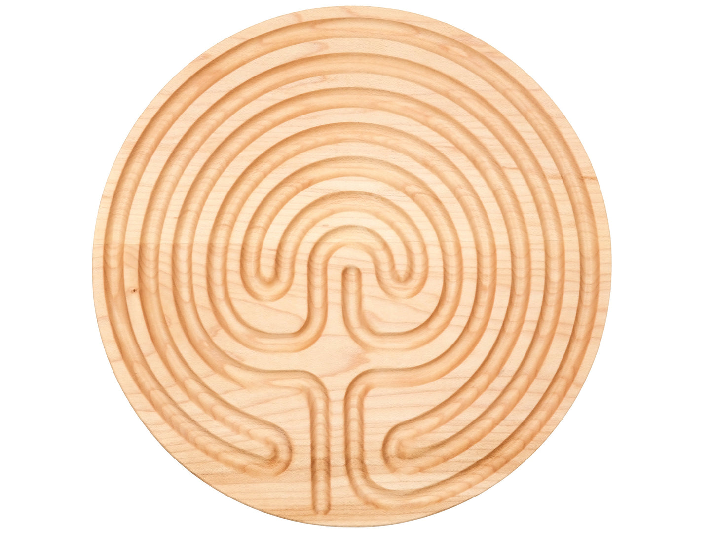 Wooden Finger Labyrinth, 8.75 in Diameter