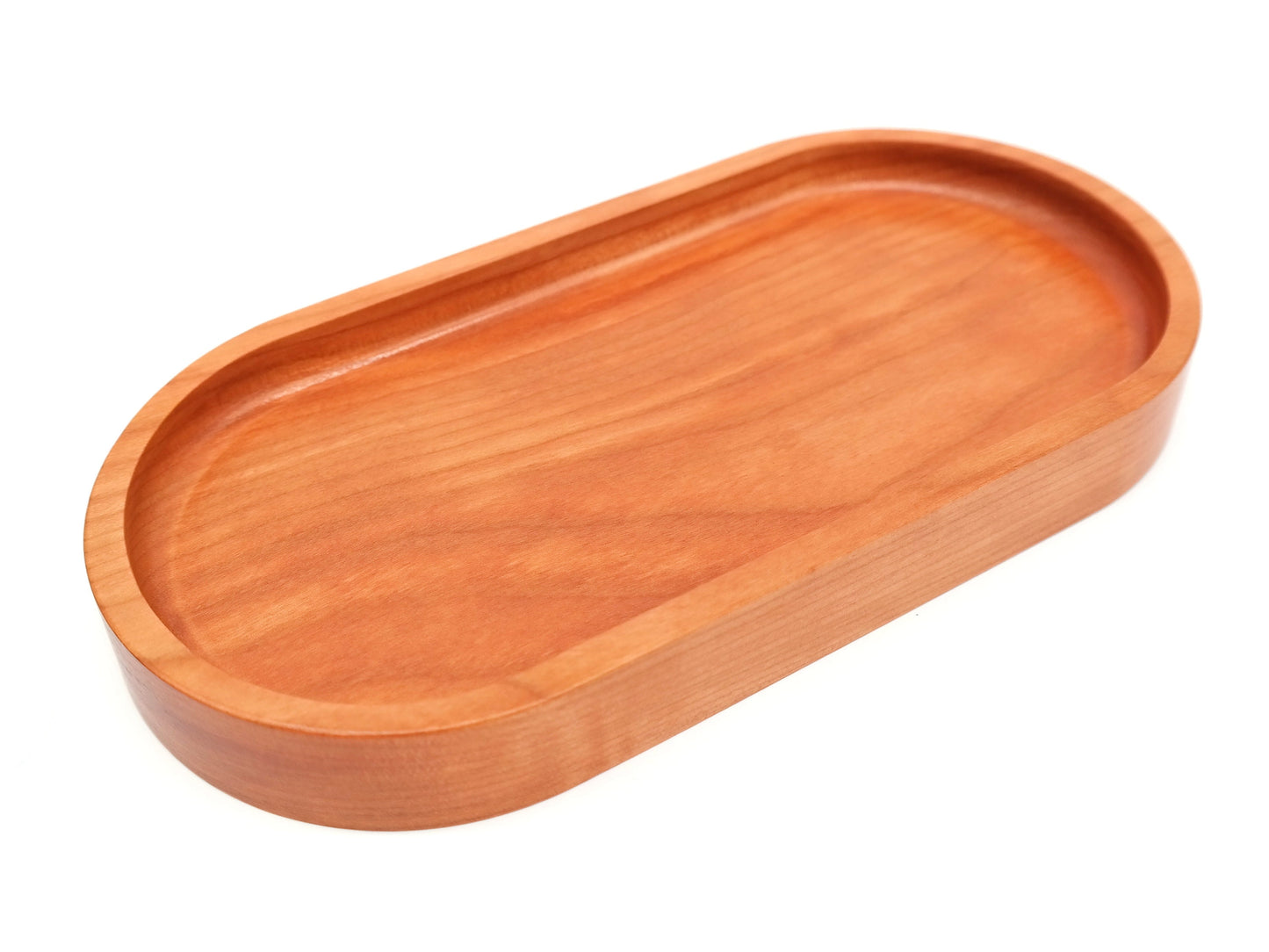 Oval Wooden Tray for Soap Bottles, Soap Dispenser Tray for Kitchen and Bathroom, Wood Soap Bottle Holder, Oval vanity Tray, Catchall tray