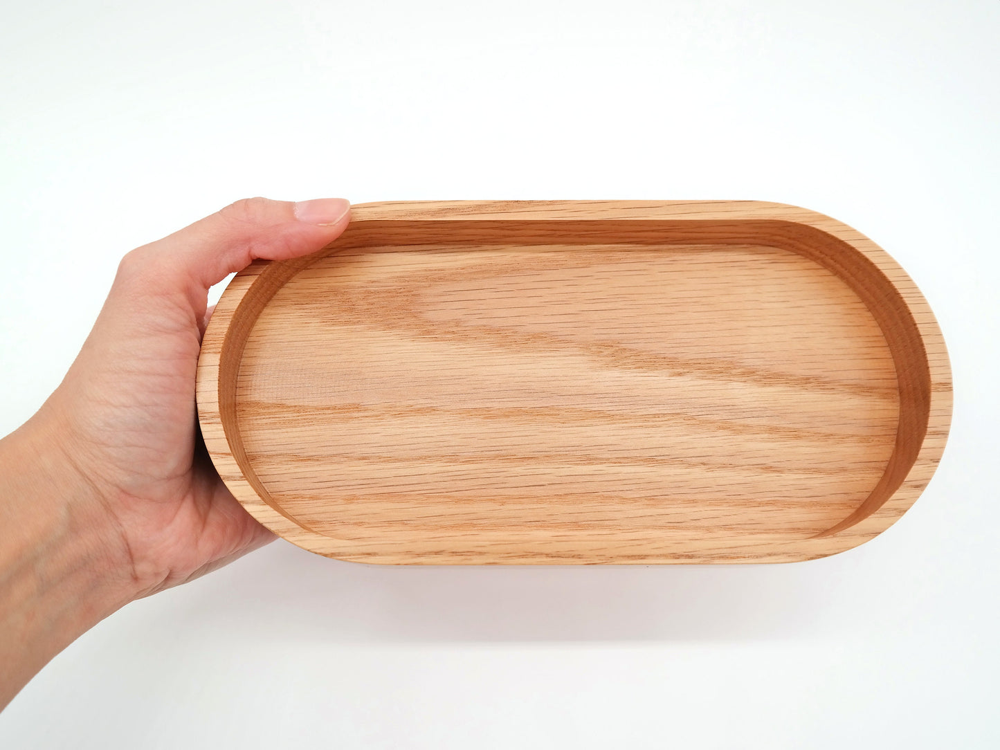 Oval Wooden Tray for Soap Bottle, Soap Dispenser Tray for Kitchen and Bathroom, Wood Soap Bottle Holder, Oval vanity Tray, Catchall tray