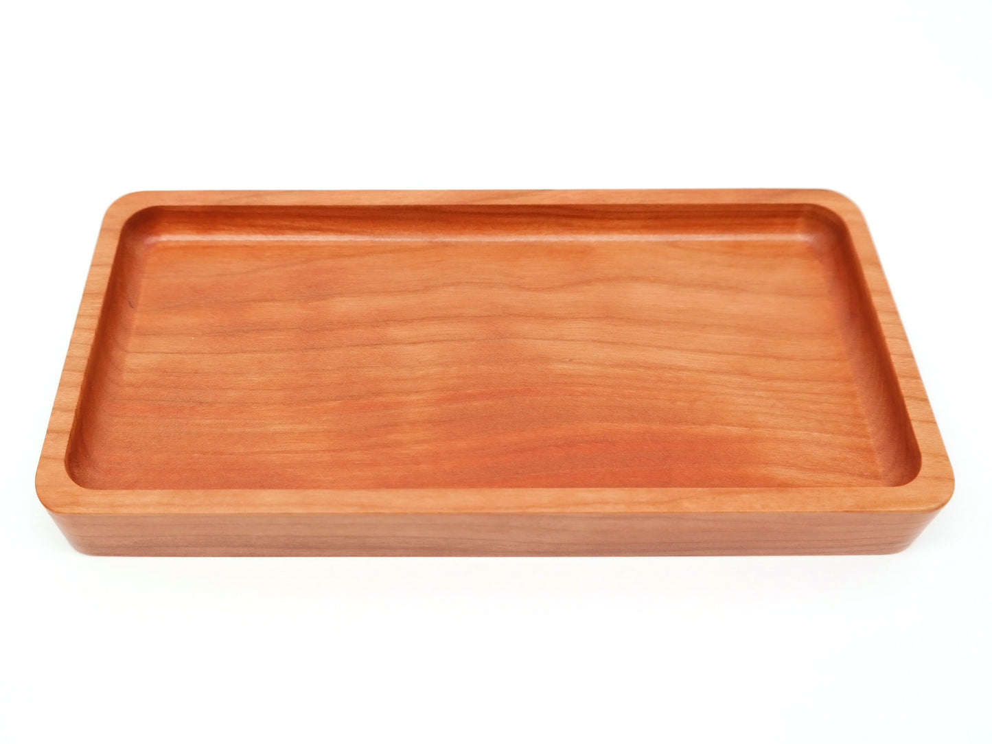 Wooden Catch all Tray for Desk, Valet Tray for Dresser, Small Wood Tray, Wood Valet for Keys and Coins, Wooden Tray for Desk, Catchall Tray,