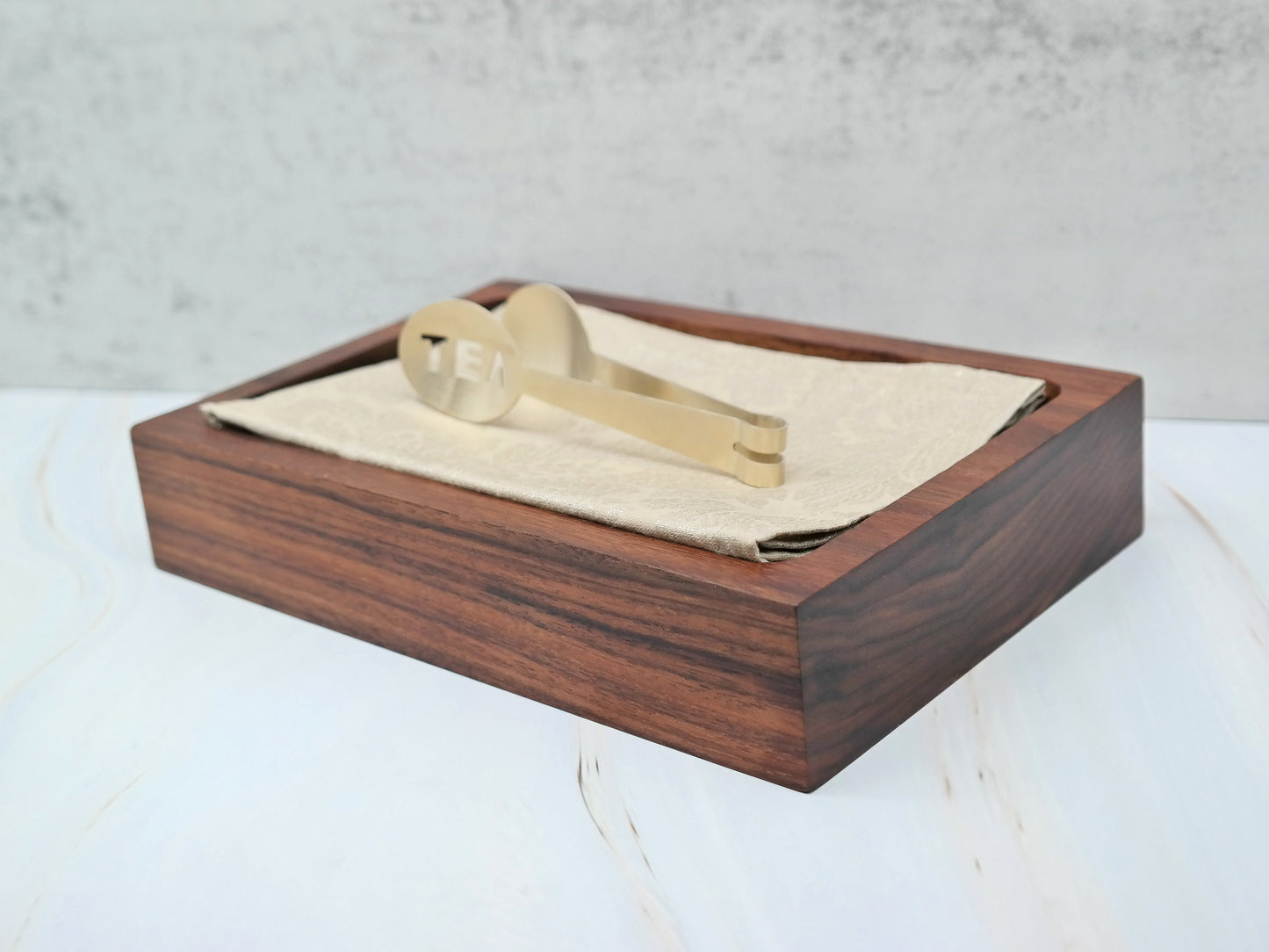 Walnut Napkin Holder, Wooden Napkin Holder, Napkin Tray, Napkin Holder for Table, Wood Napkin Holder, Modern Napkin Holder, Napkin Tray