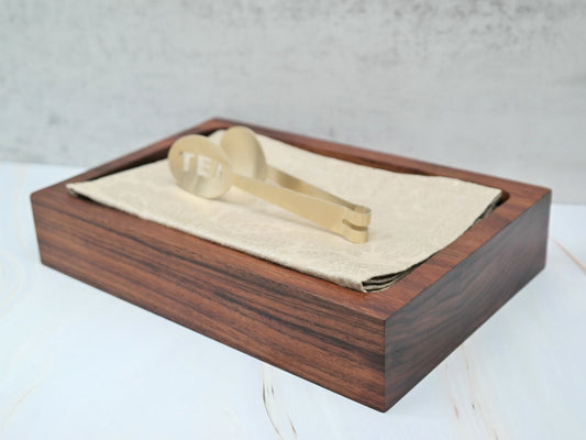 Walnut Napkin Holder, Wooden Napkin Holder, Napkin Tray, Napkin Holder for Table, Wood Napkin Holder, Modern Napkin Holder, Napkin Tray